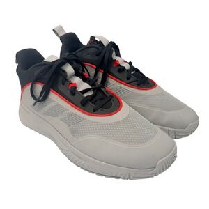 Adidas Men's Own The Game 3.0 Basketball Shoes Size 11 Gray Black Red Sneakers